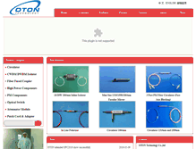 Tablet Screenshot of otontech.com